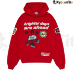 Brighter Days Ahead Red Hoodie