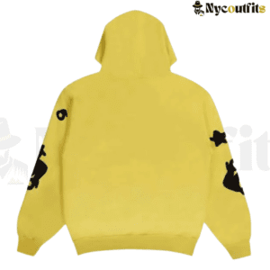 yellow hoodie