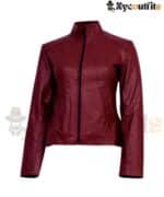 Women’s Classic Tan Leather Jacket