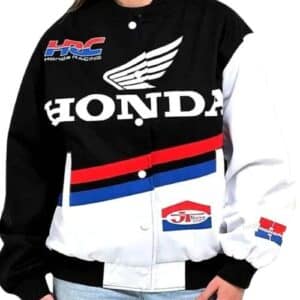 Black JT Honda Speed Racing Jacket