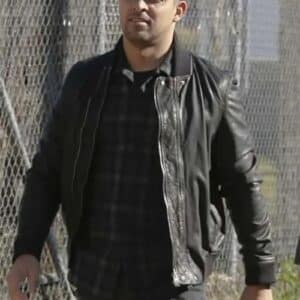 NCIS Nick Torres Black Leather Jacket