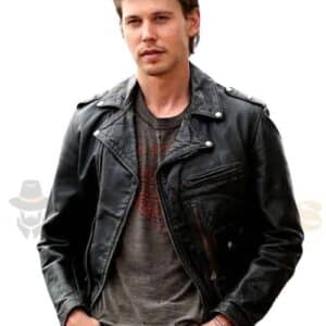 Austin Butler Style Biker Leather Jacket