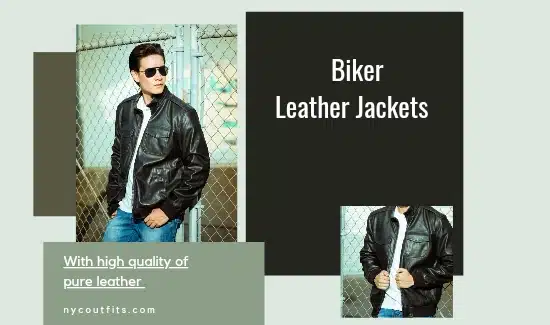 About 2 Biker leather jacket