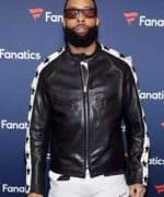 Odell Beckham Jr. Inspired Leather Jacket