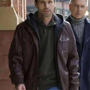 NCIS Bodie Whitman Style Brown Leather Jacket