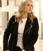 Ellie Bishop NCIS Black Leather Jacket