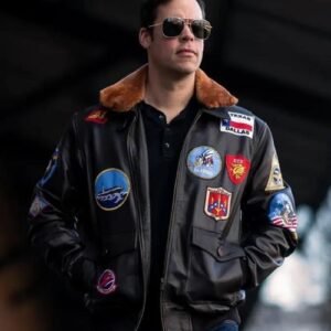 Brown Top Gun Leather Jacket
