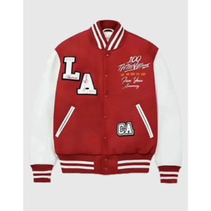 100 Thieves Golden Bear 5 Year Varsity Jacket