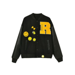 ASAP Rocky Lord Flacko Black Bomber Varsity Jacket