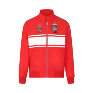 Ayrton Senna Legacy Red Bomber Jacket