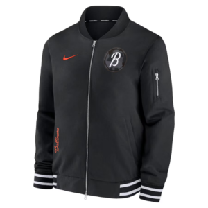 Baltimore Orioles Black Bomber Jacket