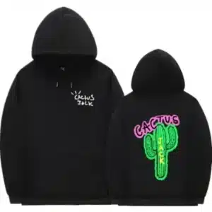 Cactus Jack Black Hoodie For Men and Women