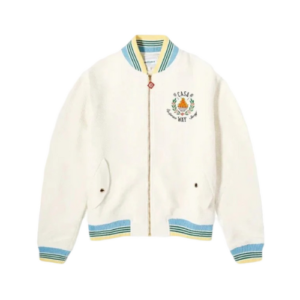 Casablanca White Bomber Jacket