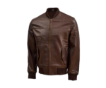 Classic Brown Biker Genuine Leather Jacket