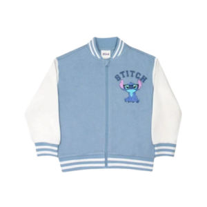 Disney Lilo and Stitch Blue Bomber Jacket