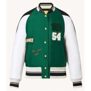 LV Dawn Staley Letterman Patch Jacket