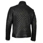 Men-Black-Full-Quilted-Style-Real-Leather-Jacket