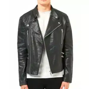 Men Fashion Wear Leather Biker Jacket