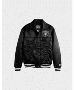 NFL Levis Las Vegas Raiders Satin Jacket