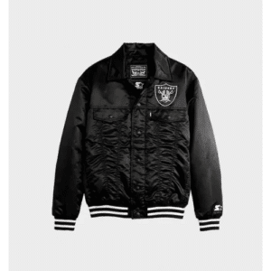 NFL Levis Las Vegas Raiders Satin Jacket