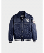 New York Yankees Blue Satin Jacket