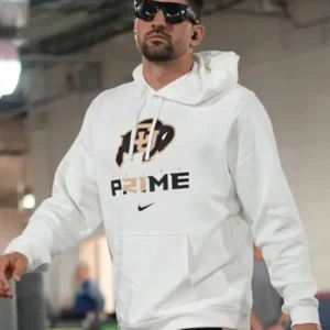 Nick Castellanos Coach Prime White Hoodie