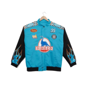Pixar Cars Lightning McQueen Dinoco Racing Jacket