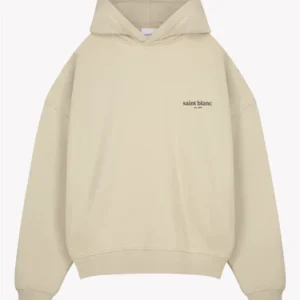 Saint Blanc Beige Hoodie: Elegance and Comfort