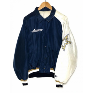 Selena Quintanilla Blue Bomber Satin Jacket
