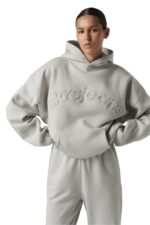 Series Emboss Hoodie in Foam – Sisters and Seekers