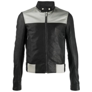 Slim Fit Black Biker Genuine Leather Jacket