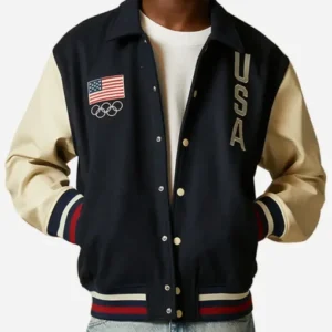 Team USA Olympic 2024 Varsity Jacket