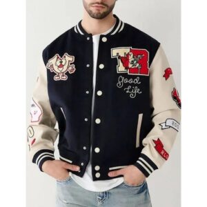 True Religion Varsity Jacket