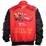 Unisex Lightning Mcqueen Red Racing Jacket