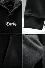 Turbo X California Iconic Lettering Pullover Hoodie