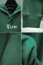 Turbo X California Iconic Lettering Pullover Hoodie