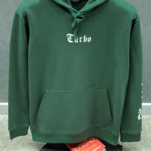 Turbo X California Iconic Lettering Pullover Hoodie