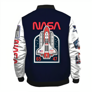 NASA Take-Off Men's Varsity Bomber Jacket