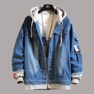 Nycoutfits - Leather Jackets for Men & Women 11 Jean Hoodie Jacket For Men